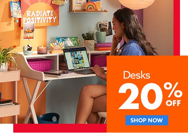 Desks 20% OFF