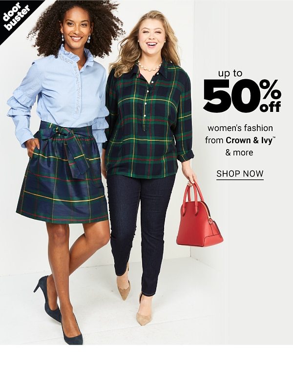 Up to 50% off Women's Fashion from Crown & Ivy and more - Shop Now