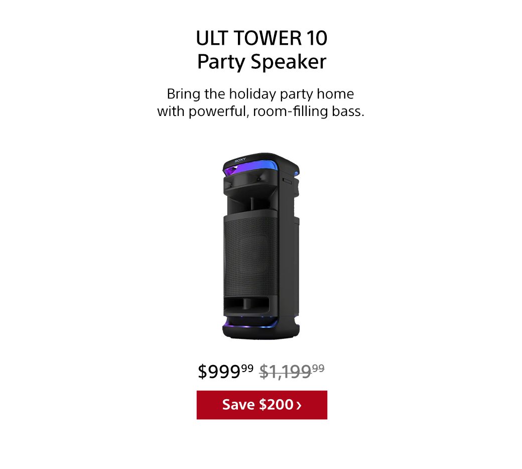 ULT TOWER 10 Party Speaker | 999.99 Save $200