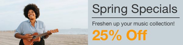 25% off Spring Specials Sale - Shop Now >
