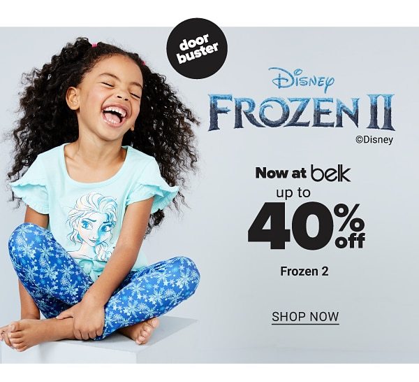 up to 40% off Frozen 2 - Shop Now