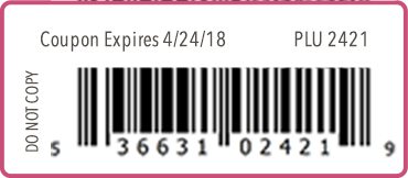 Coupon Expires 4/24/18