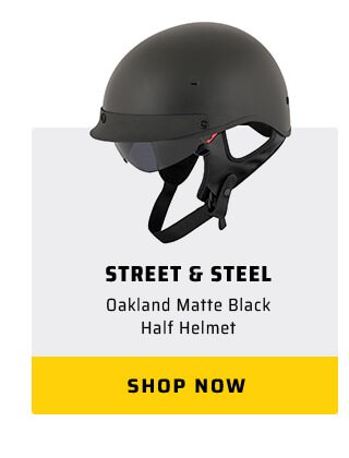 Street & Steel Oakland Half Helmet