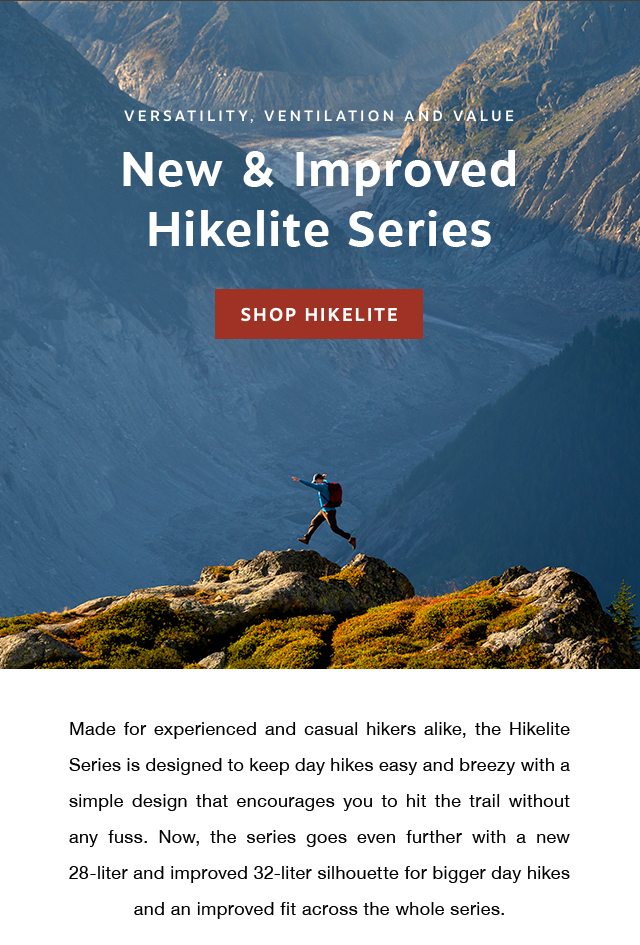 New & Improved Hikelite Series