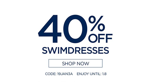 40% Off Swimdresses - Shop Now