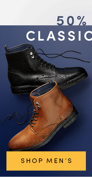 50% OFF CLASSIC BOOTS | SHOP MEN'S