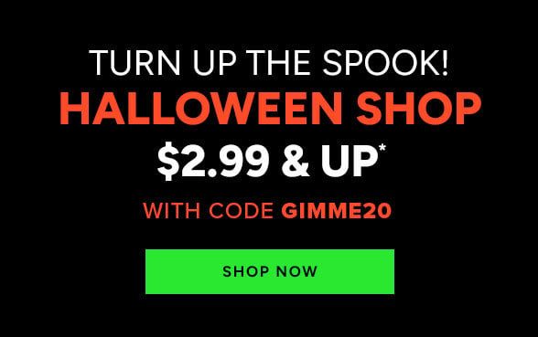 $2.99 & Up The Halloween Shop