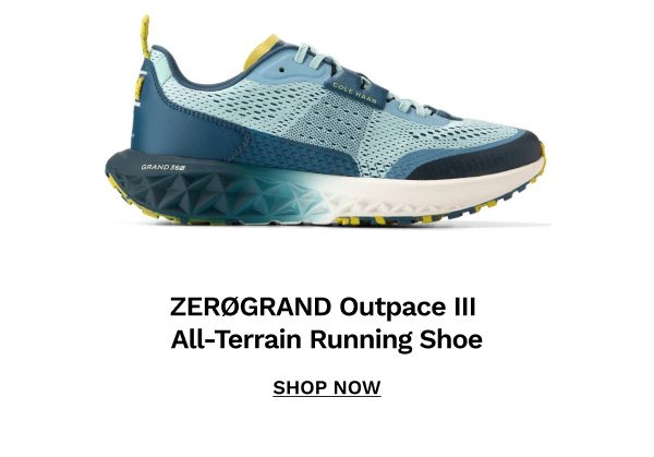 ZERØGRAND Outpace III All-Terrain Running Shoe | SHOP NOW