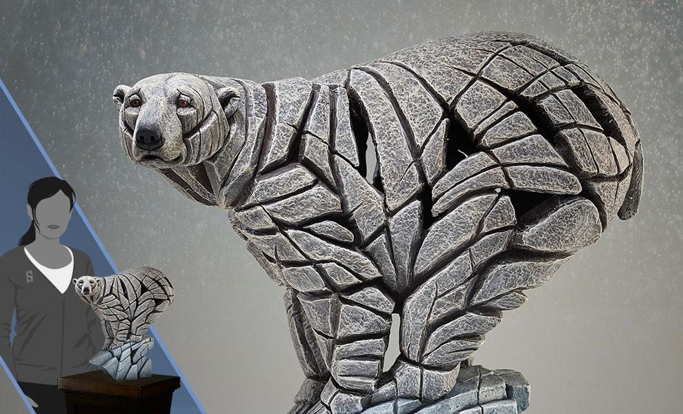 Polar Bear Edge Sculpture Figurine (Enesco)