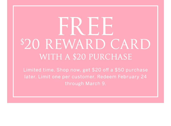 reward card