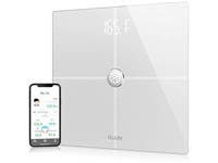 Rollifit Premium Smart Scale - Body Fat Scale with Fitness APP & Body Composition Monitor - Works w/ Android/iPhone 8/iPhone X White
