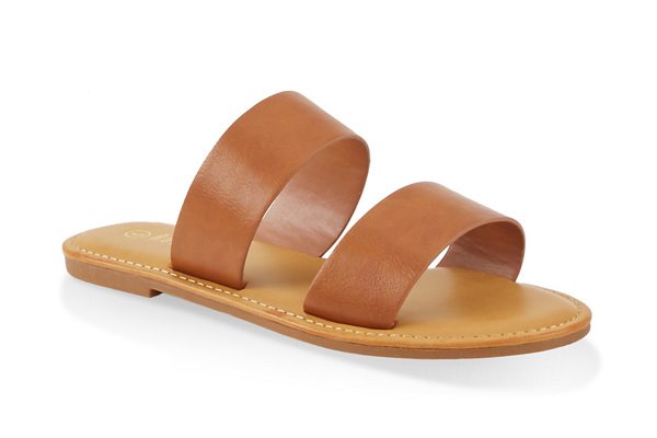 Two Band Slide Sandals