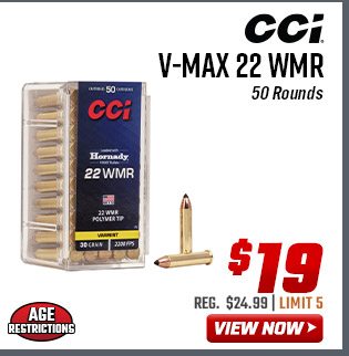 CCI V-Max 22 WMR