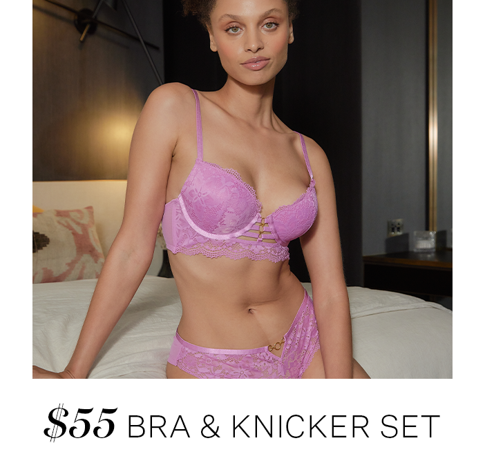 $55 Bra & Knicker Set