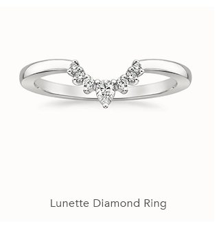 Lunette Diamond Ring