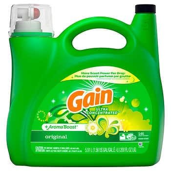 Gain + Aroma Boost HE Liquid Laundry Detergent
