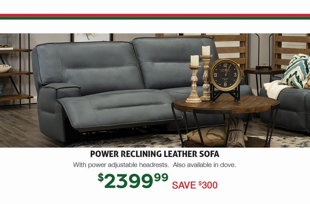 Sky-Gray-Power-Reclining-Leather-Sofa