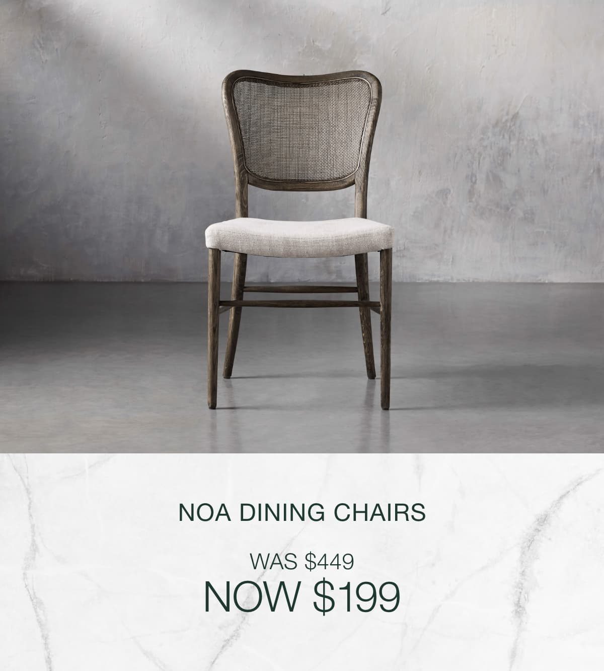 noa dining chair arhaus