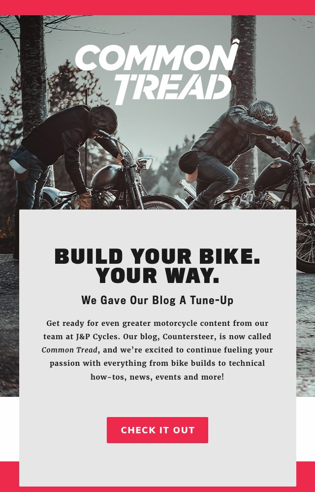 Build Your Bike. Your Way. 