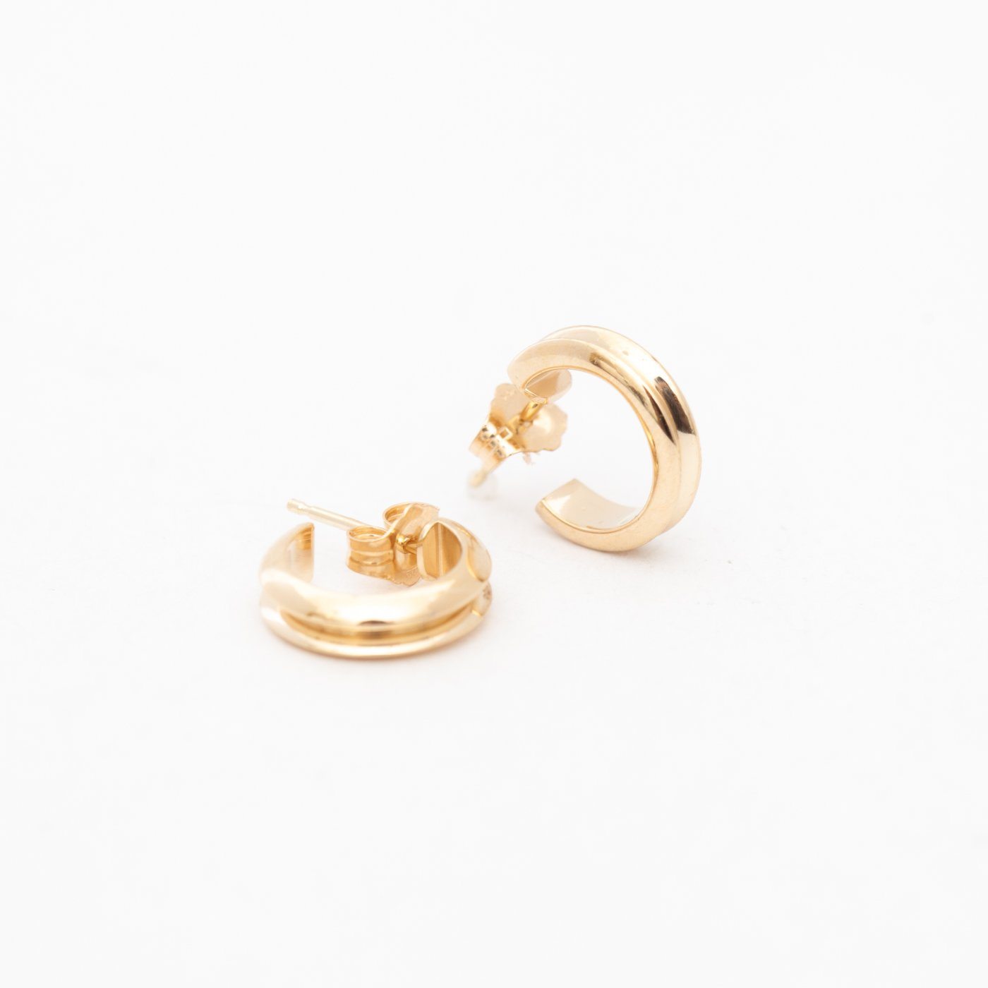 Narrow Ripple Hoops