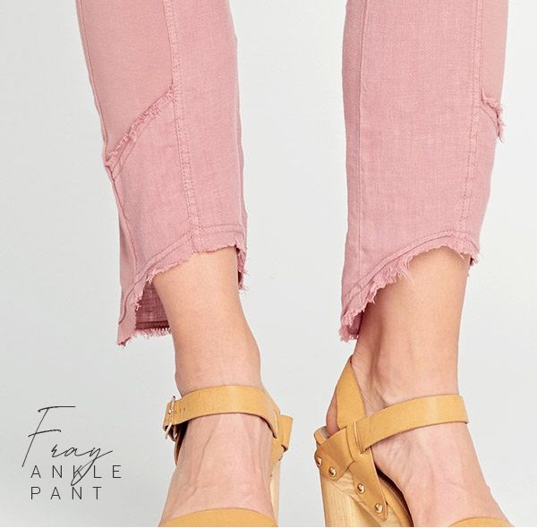 Fray Ankle Pant »