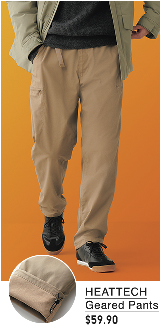 PDP8 - MEN HEATTECH GEARED PANTS