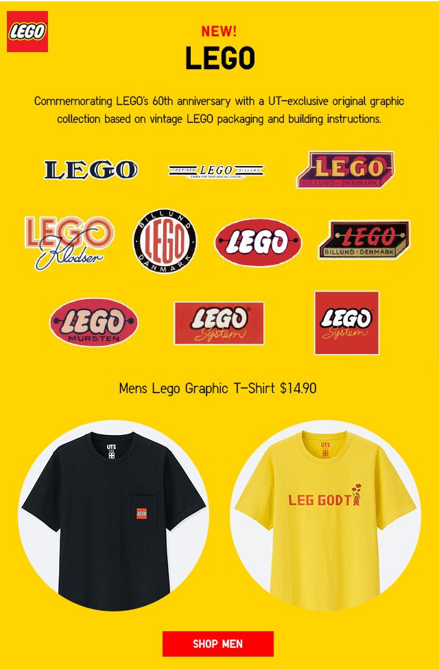 Mens Lego Graphic T-Shirt - SHOP NOW