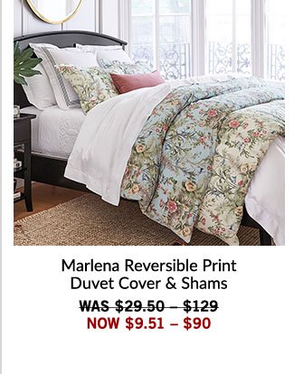 Marlena Reversible Print Duvet Cover & Shams