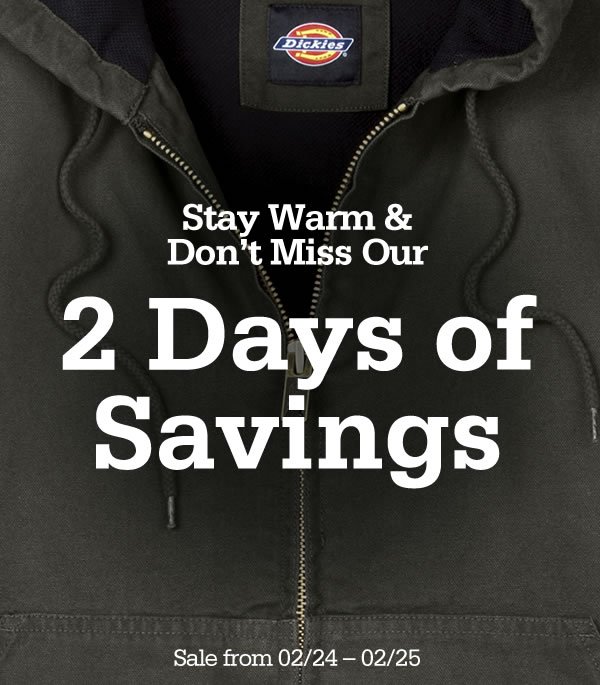 2 Days Savings
