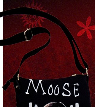 Moose Squirrel Crossbody Bag
