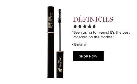 DÉFINICILS 'Been using for years! It’s the best mascara on the market!' -Bakerd SHOP NOW