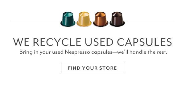 We Recycle Used Capsules