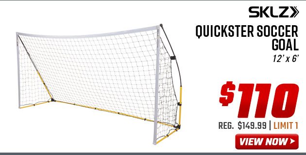 SKLZ Quickster Soccer Goal 12' x 6'