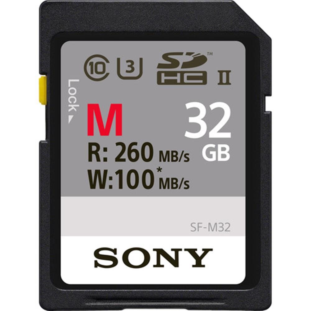 SONY 32GB SDHC SF-M32 UHS-CLS3/10 260MB