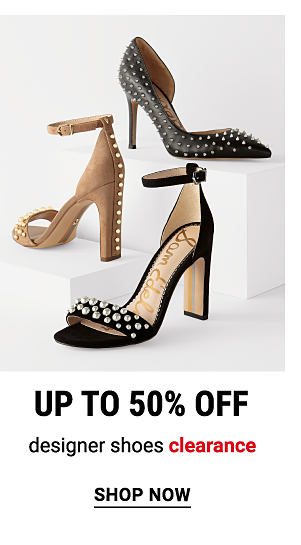 Up to 50% off designer shoes clearance. Shop Now.