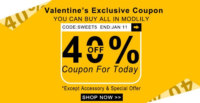 Valentine's Exclusive Coupon