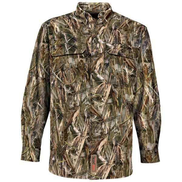 RedHead Silent-Hide Button-Down Shirt for Men - TrueTimber DRT - S