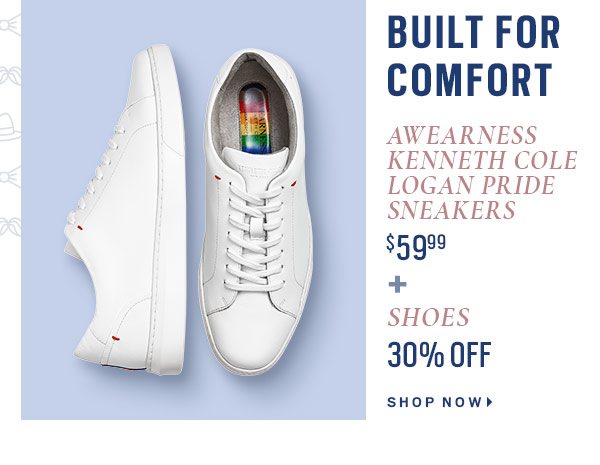 AKC Logan Pride Sneakers $59.99 + SHOES 30% OFF - Shop Now