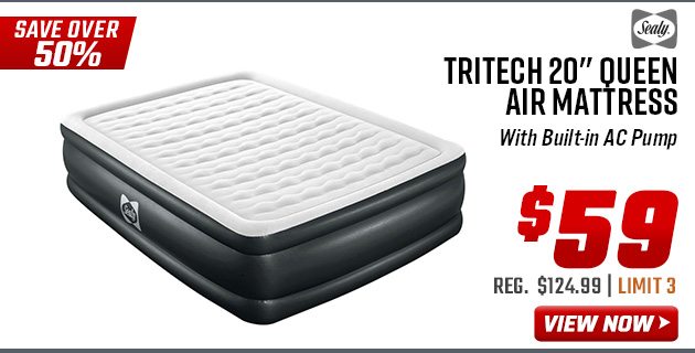 Sealy Tritech 20'' Queen Air Mattress 