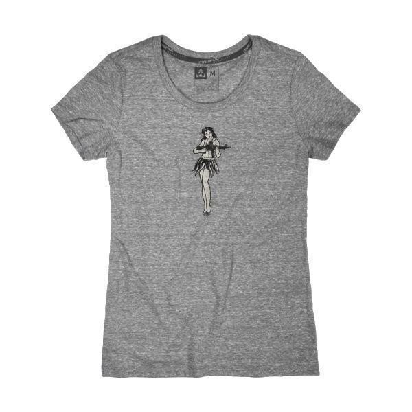 Magpul Women's Crew-Neck Hula Girl - Athletic Heather / Small