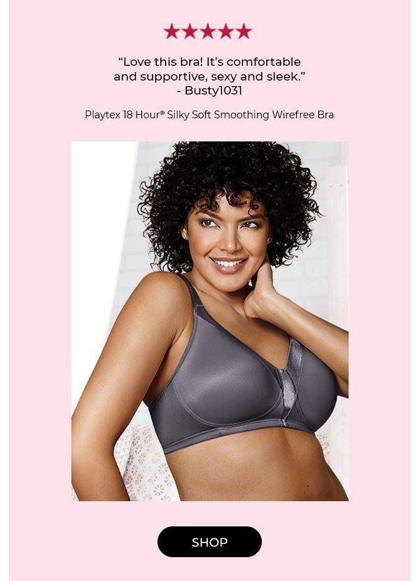Shop Playtex 18 Hour Silky Soft Smoothing Wirefree Bra