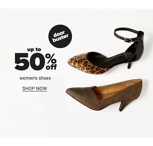 Up to 50% Off Women's Shoes - Shop Now