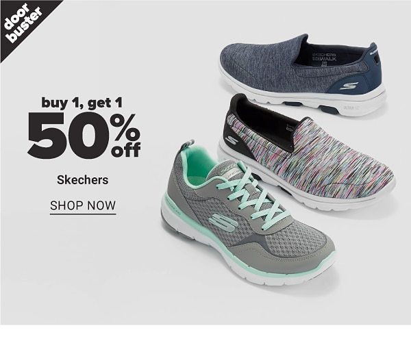 Buy 1, Get 1 50% off Skechers - Shop Now