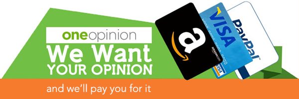 Get Paid for your opinion!