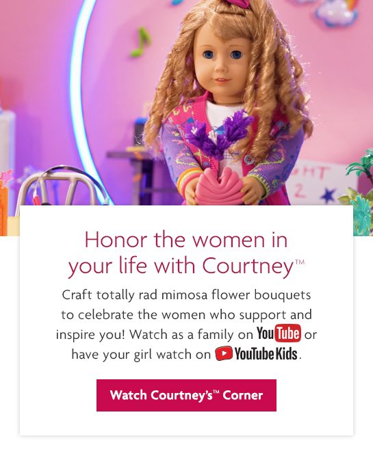 Honor the women in your life with Courtney™ - Watch Courtney’s™ Corner