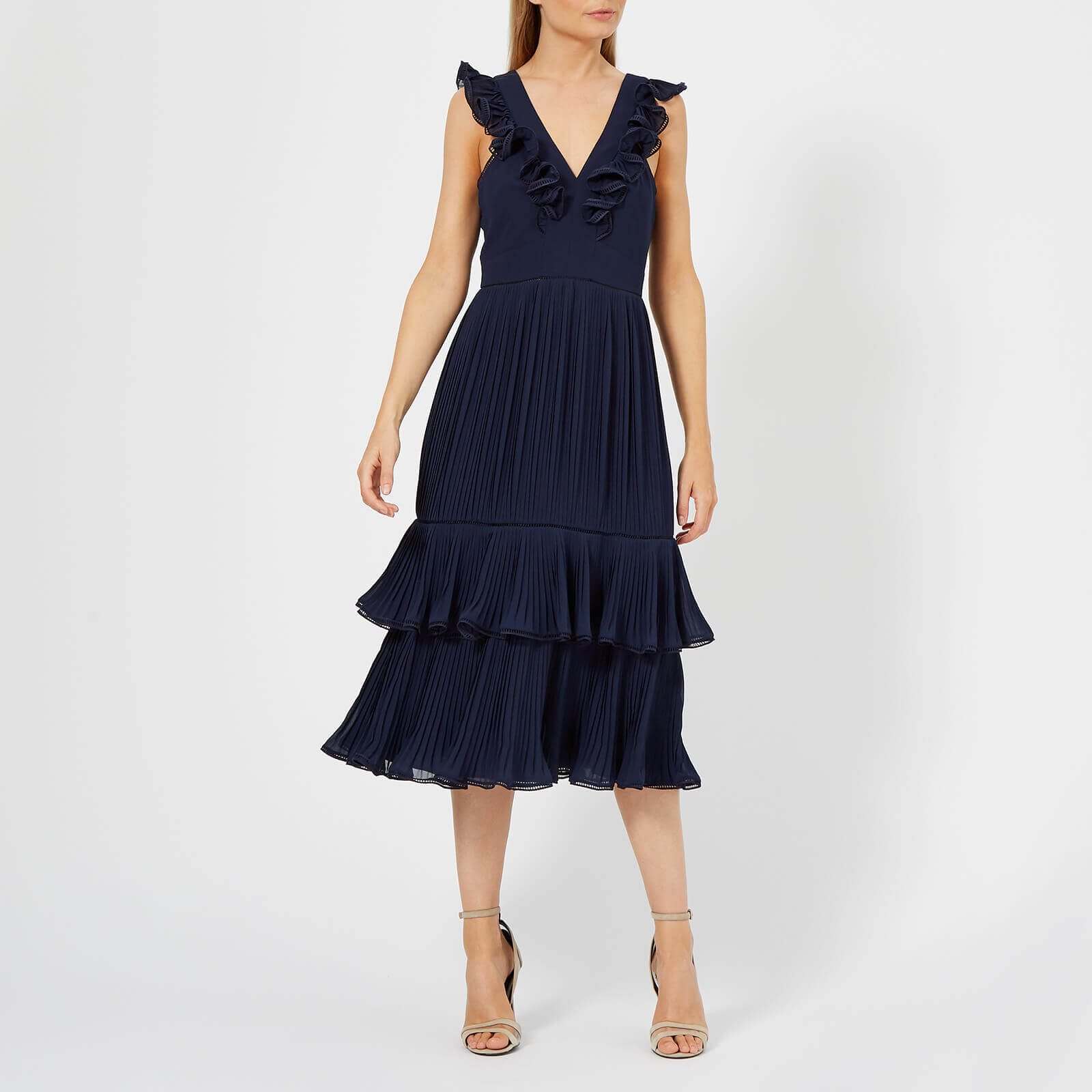 Whistles Women's Florella Pleated Dress