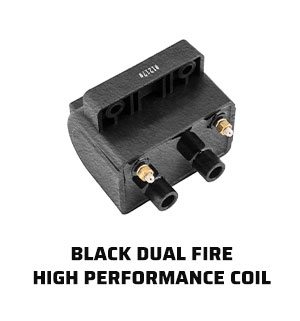 Black Dual Fire High Performance Coil