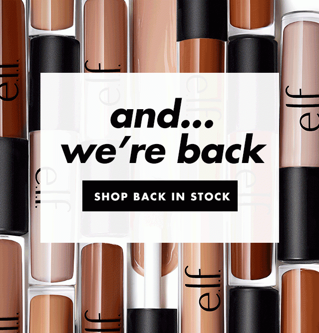 Shop Back In Stock