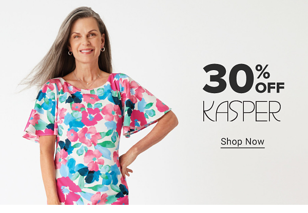 30% off Kasper. Shop now.