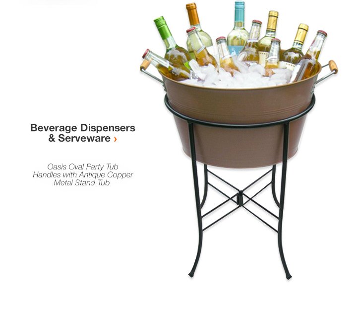 Beverage Dispensers & Serveware